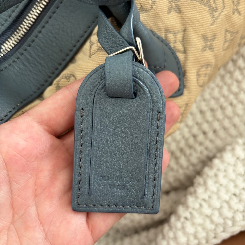 Louis Vuitton denim speedy squat MM - Picture 7 of 11